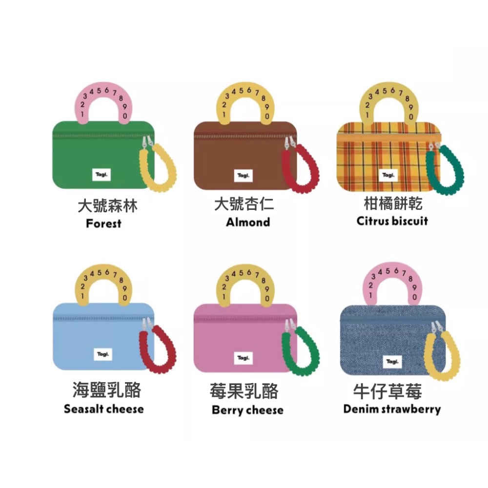 Tagi分層設計大容量繽紛化妝品收納包洗漱包-細節圖10