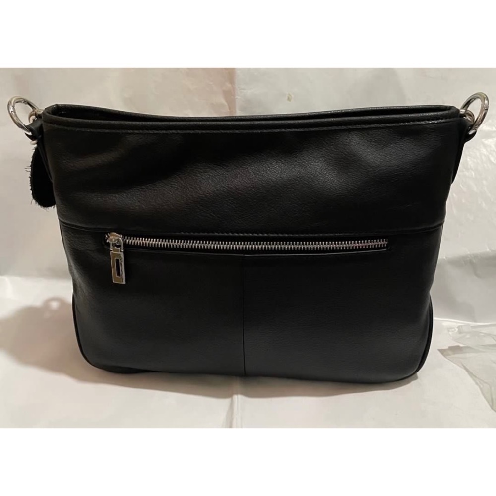 真皮包～頭層小牛皮肩背&側背包-細節圖4