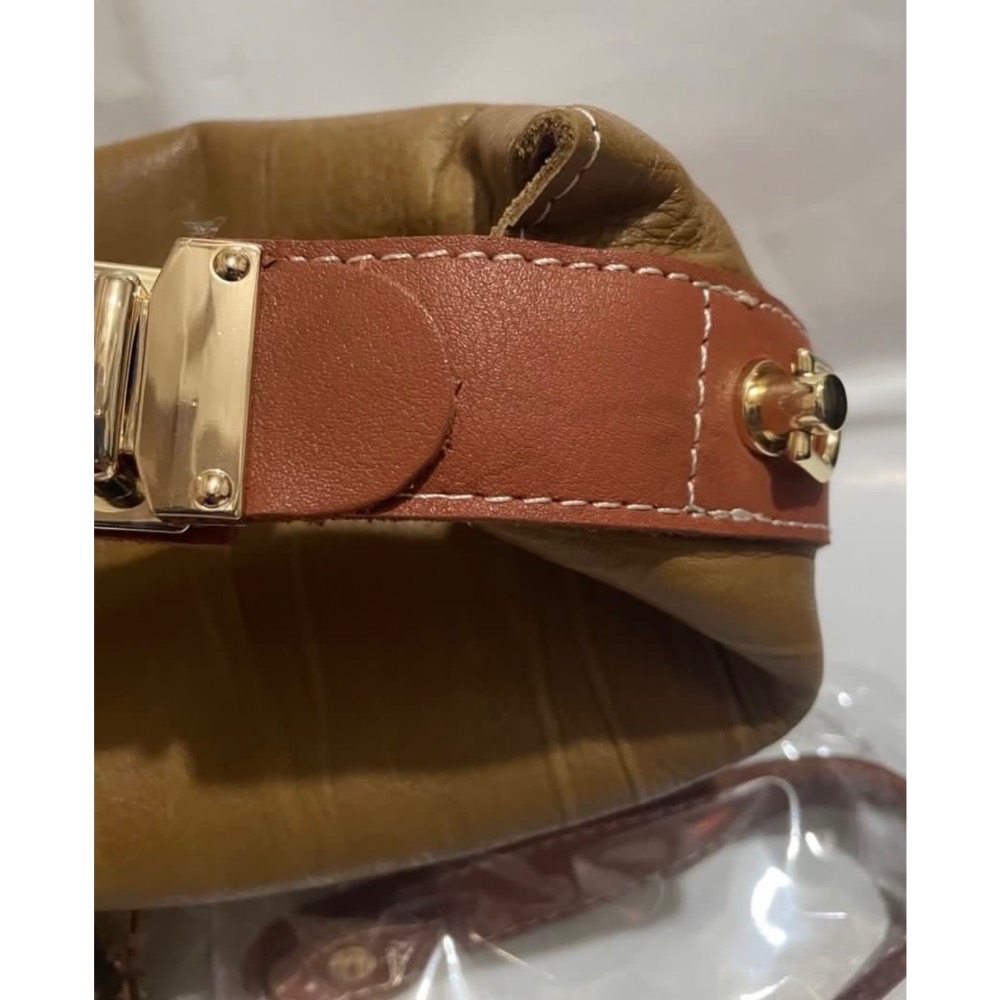 真皮包～頭層牛皮飯盒包-細節圖2