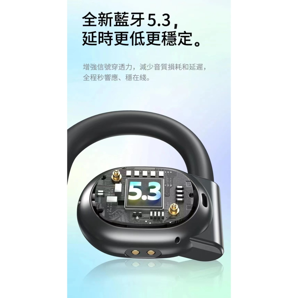 【awei藍芽耳機】TZ6 雙咪ENC降噪開放式運動耳機 IPX4防汗 雙重重低音-細節圖2