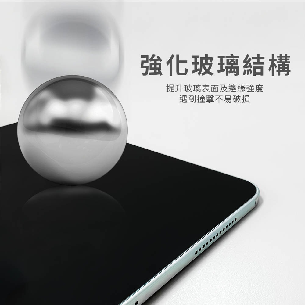 【DAPAD磨砂平版玻璃貼】適用於 Apple for iPad mini 7 (2024) 霧面玻璃膜 9H鋼化滿版-細節圖3