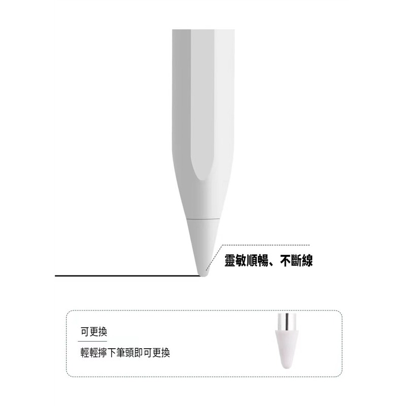 【CITY BOSS雙筆頭電容觸控筆】723B 磁吸觸控筆 iOS/安卓/平板通用 電量顯示-細節圖2