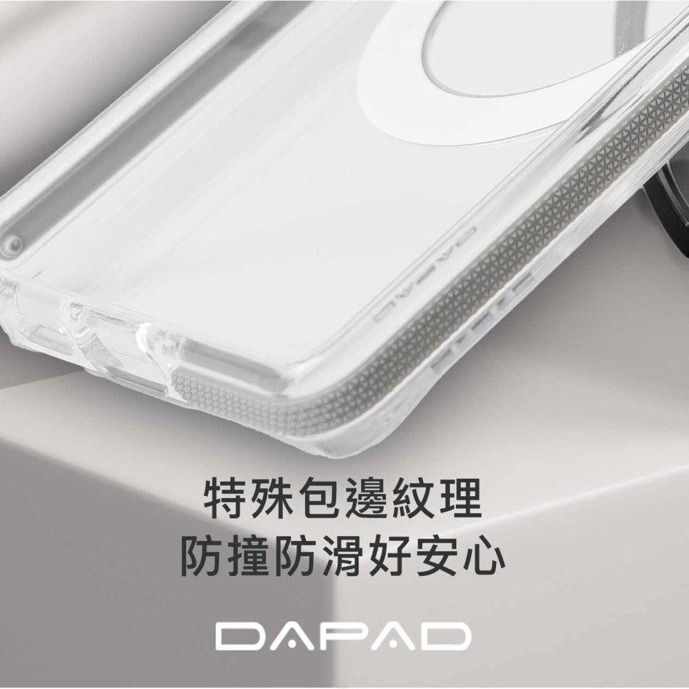 ↗Dapad 旋風360旋轉支架殼↙適用於 三星 S25 Ultra S938B 手機殼 雙料防護 超強磁吸力-細節圖5