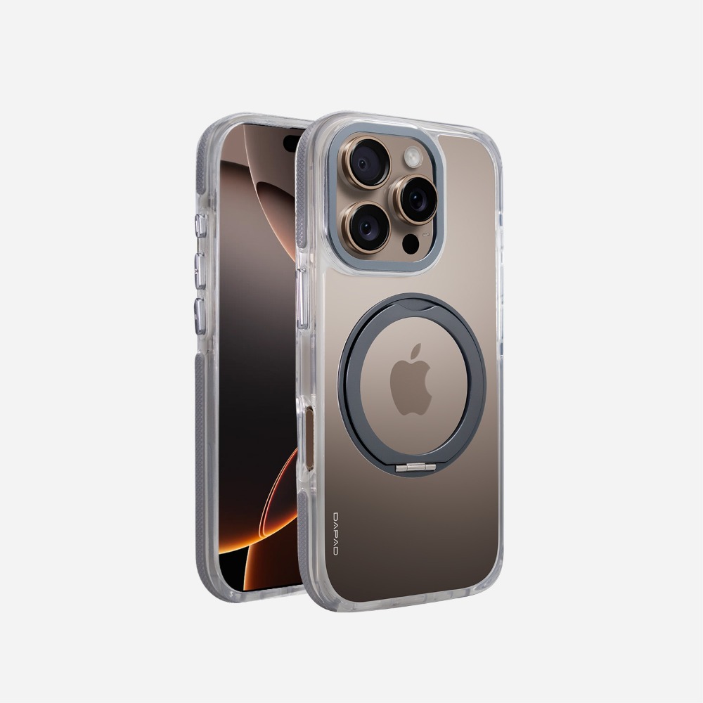 ↗Dapad 旋風360旋轉支架殼↙適用於 Apple iPhone 16 Plus 手機殼 雙料防護 超強磁吸力-規格圖6