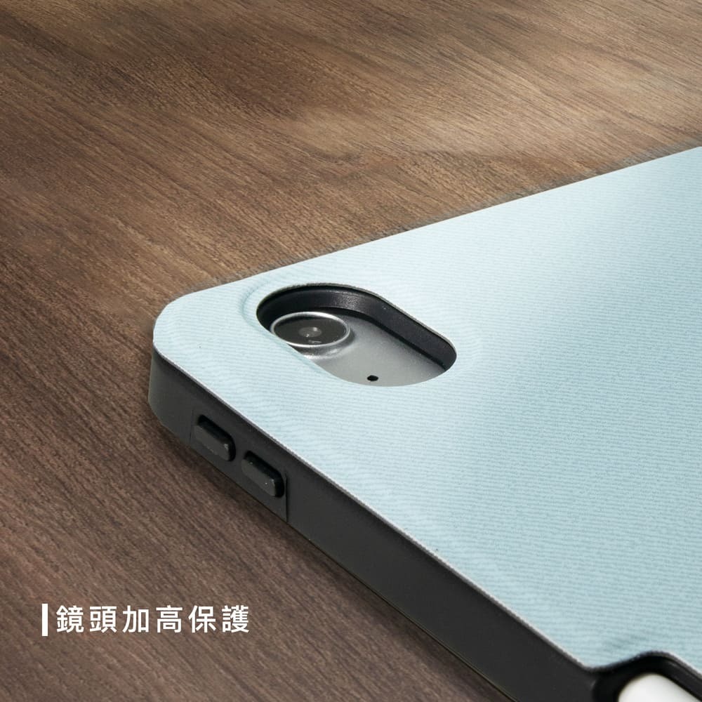 【DAPAD雙折平板皮套】適用於 三星 Tab S9 SM-X710N 多功能平板保護套 附筆槽-細節圖5