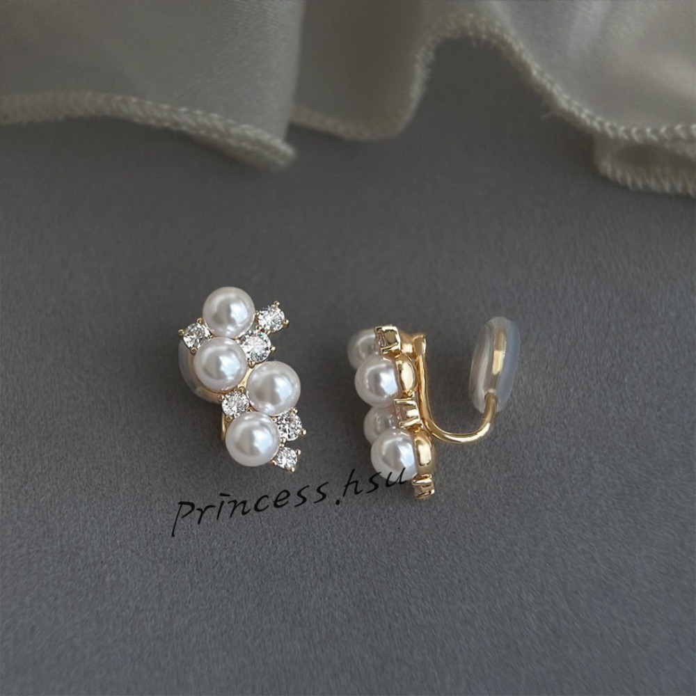 微鑲鋯石不規則耳夾-細節圖2