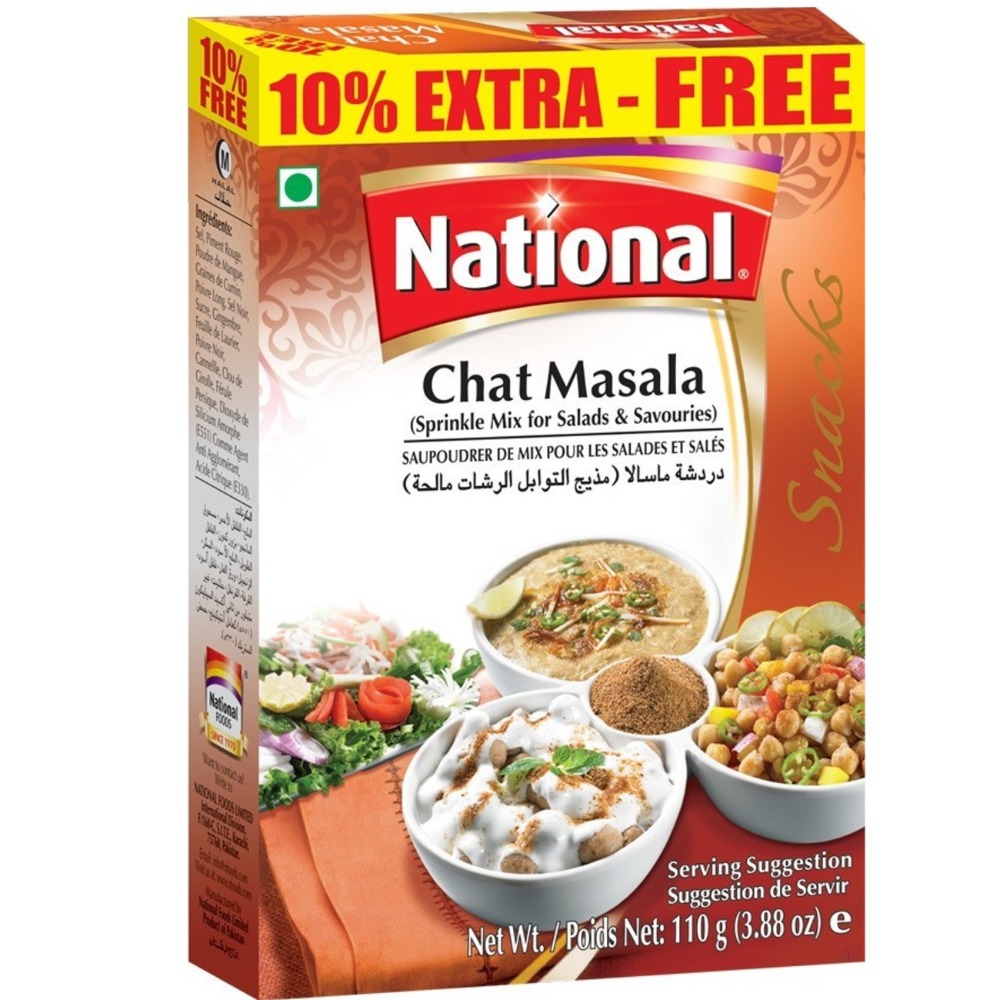 CHAT MASALA {甲特香料粉} { 撒上沙拉和食材 } (110公克) 香氣濃郁，口味純正。傳統咖哩香料，無其他-規格圖7