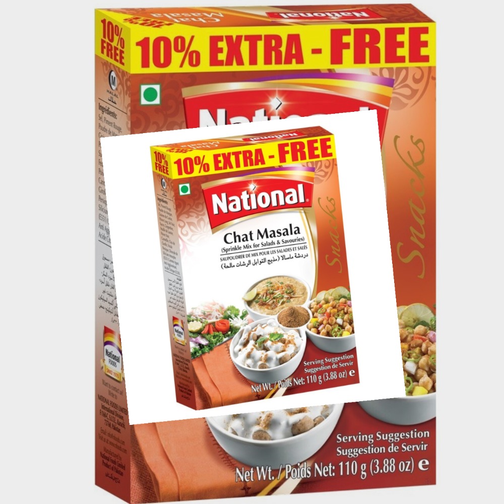 CHAT MASALA {甲特香料粉} { 撒上沙拉和食材 } (110公克) 香氣濃郁，口味純正。傳統咖哩香料，無其他-規格圖7