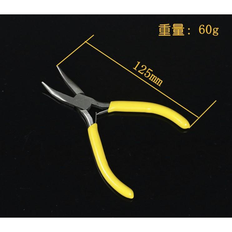 現貨+快速出貨 4.5吋 DIY工具 迷你 尖嘴鉗 彎嘴鉗 針嘴鉗 卡簧鉗 五金工具 娃娃機維修 手作迷你鉗【H21】-細節圖8