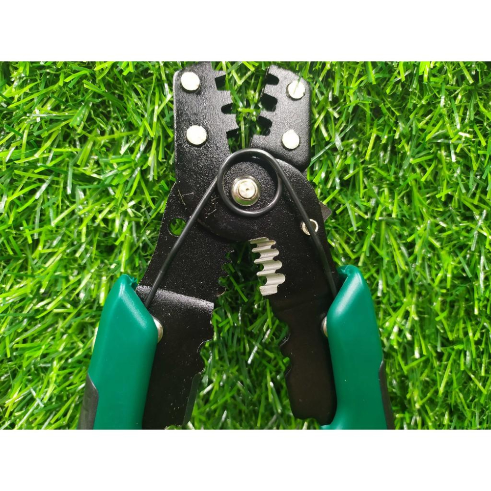 多功能壓接鉗 剝線 壓接 剪線 剝皮 端子鉗 電工鉗 冷端子壓接線 端子壓線鉗 壓接端子 娃娃機剝線 接線【H24】-細節圖3