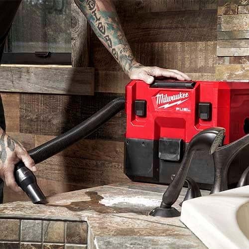 胖達人五金 公司貨 美沃奇 米沃奇 M12 12V鋰電 無碳刷 乾濕 兩用 吸塵器 M12 FVCL M12FVCL-細節圖3