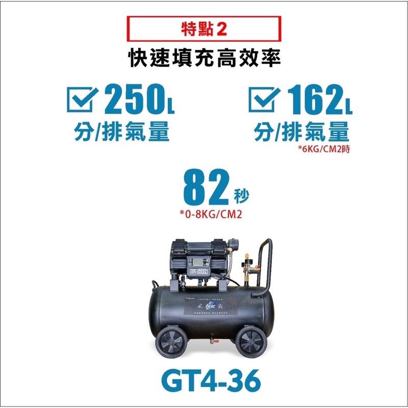 胖達人五金 風霸 無刷新世代空壓機 GT4-36 N36 木工裝潢 油漆噴漆噴膠 汽車美容 洗車打蠟 參考 忍者無刷-細節圖6