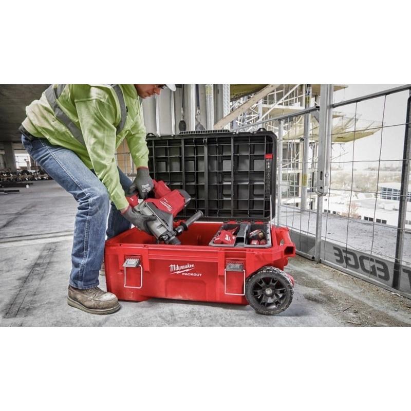 胖達人五金 美沃奇 米沃奇 PACKOUT™可堆疊系統滾動工具箱 48-22-8428 配套長型工作推車-細節圖3