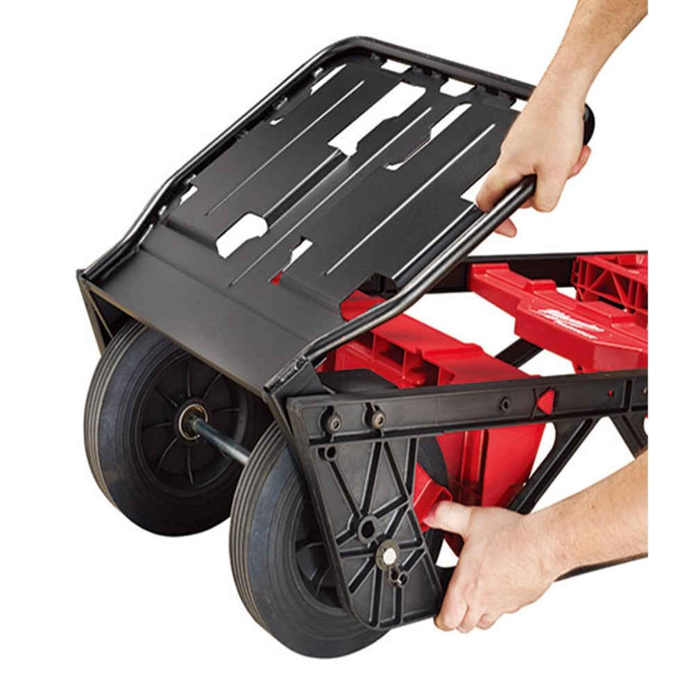 Milwaukee 美沃奇 配套雙輪手推車 48-22-8415 二輪推車 工作推車-細節圖2