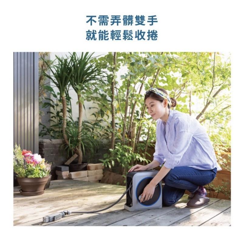 胖達人五金 Takagi灑水組、10M 20M 水管車組洗車園藝澆花附掌上按壓灑水噴頭RM1110GY RM1220GY-細節圖7