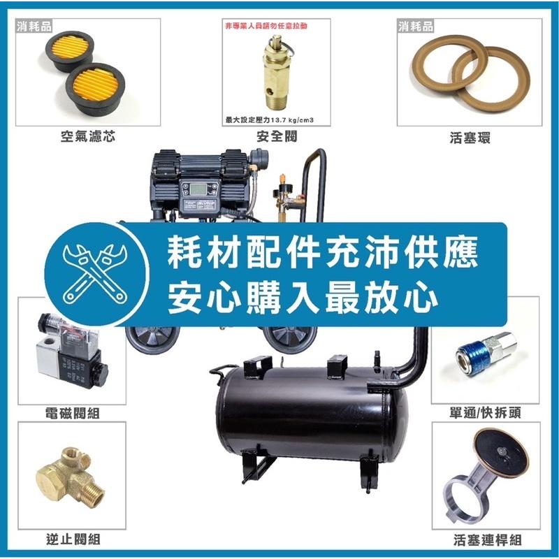 胖達人五金 風霸 無刷 新世代無刷空壓機 2HP進氣快 GT4-17 N-17 低分貝 便攜 輕巧 免油 耐用 好保養-細節圖8