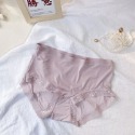 面膜冰絲無痕一片式女生內褲中高腰內褲 桑蠶絲檔部內褲超薄內褲-規格圖4