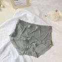 面膜冰絲無痕一片式女生內褲中高腰內褲 桑蠶絲檔部內褲超薄內褲-規格圖4