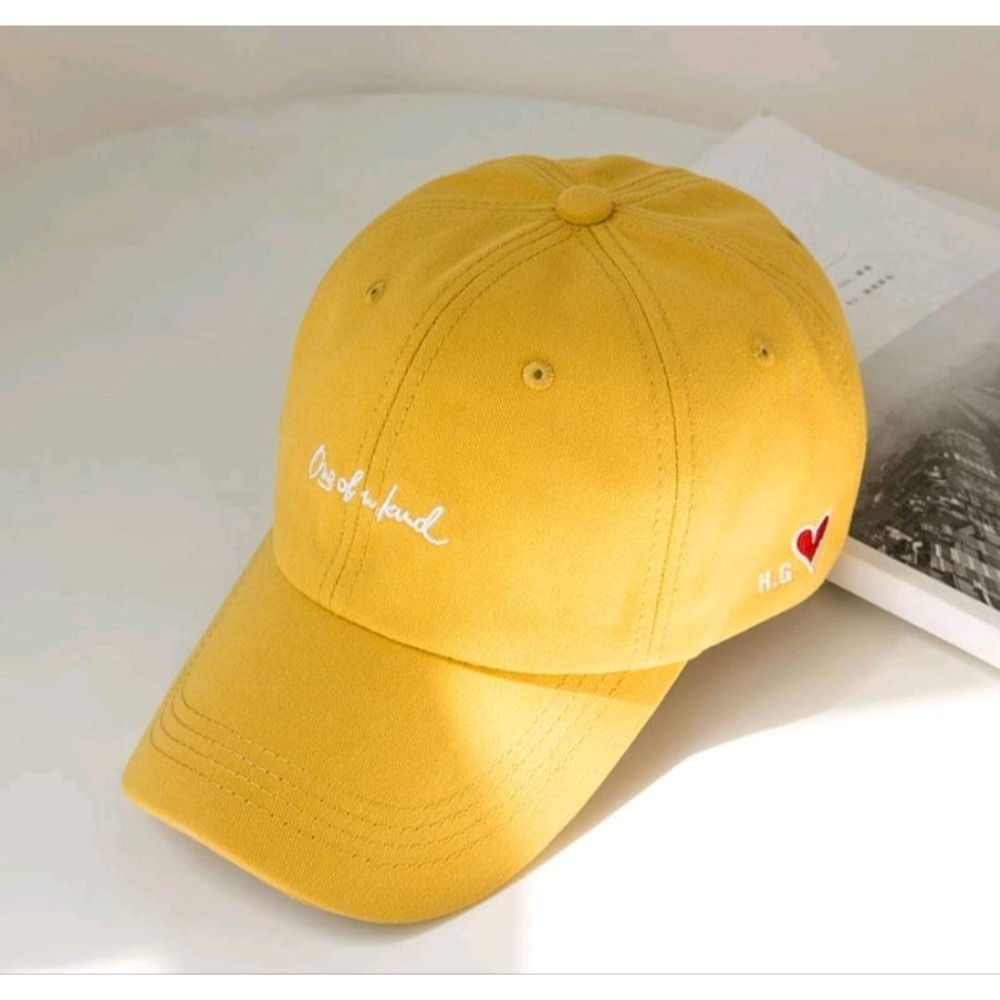 現貨速出 Chic港風帽子情侶百搭刺繡愛心棒球帽-規格圖4