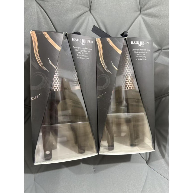 廠現♒陶瓷負離子熱塑滾筒梳禮盒組-細節圖3