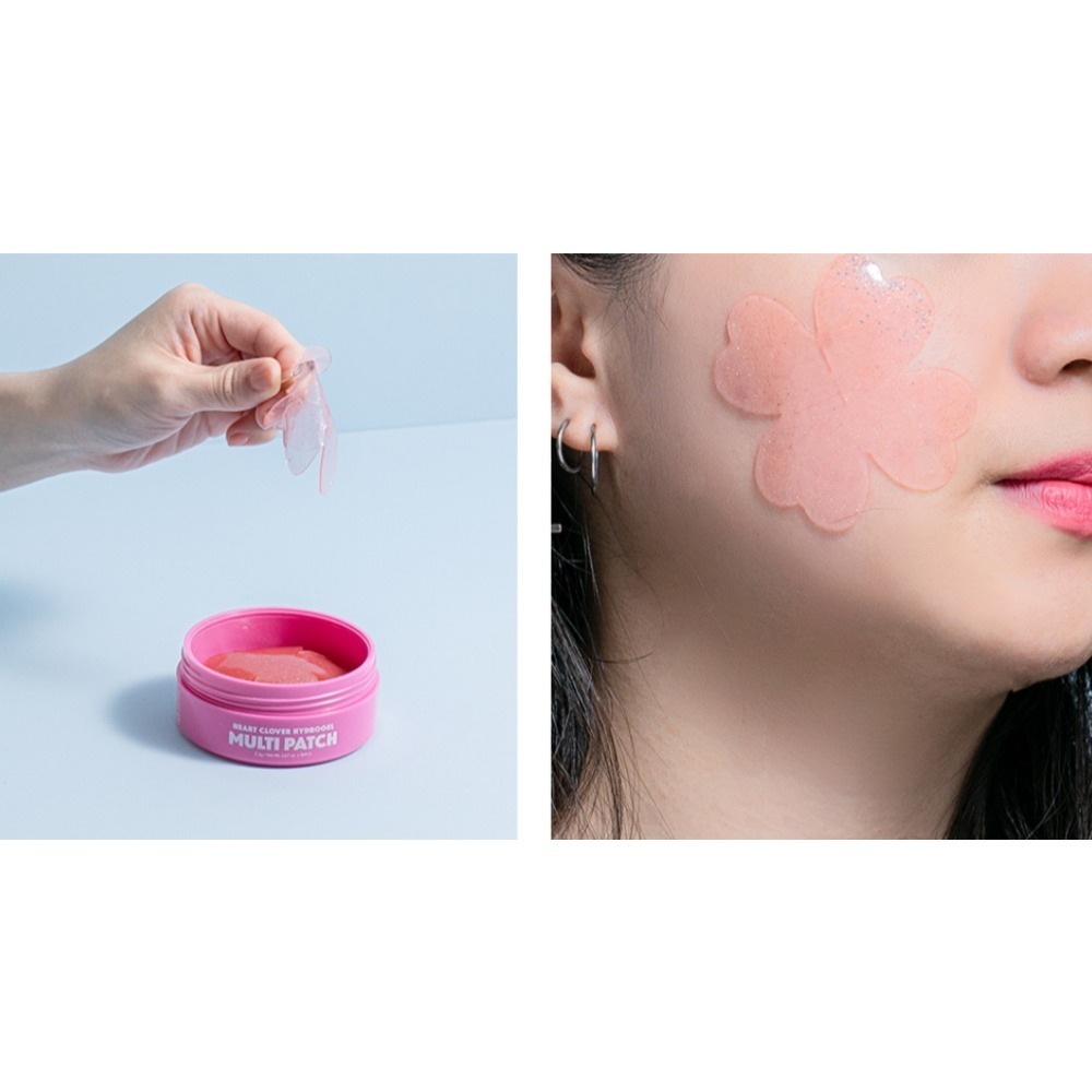 廠現🫧🎀韓國製Reyena16愛心幸運四葉草水凝膠貼-細節圖2