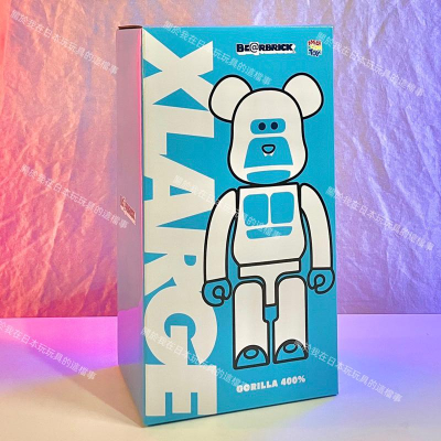 全新現貨🇯🇵<日版>BE@RBRICK 庫柏力克熊XLARGE聯名LITTLE FRIEND 400