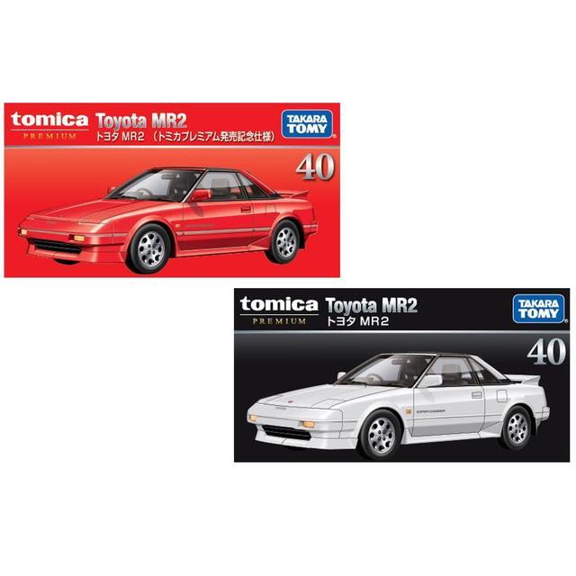 ★【TOMICA】多美小汽車 PREMIUM系列 40 TOYOTA MR2 一般 / 初回 TM29779/90696-細節圖2