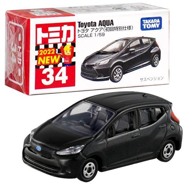 ★【TOMICA】多美小汽車 2022 NEW  34  TOYOTA AQUA-細節圖4