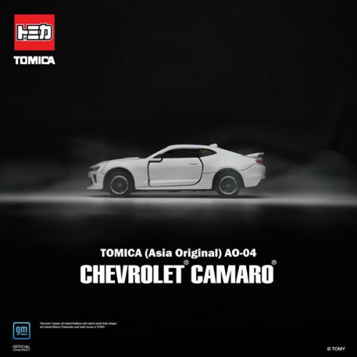 ★【 TOMICA】ASIA 限定商品 AO-04 雪弗蘭 CAMARO TM90398 - 卡咪多玩具屋