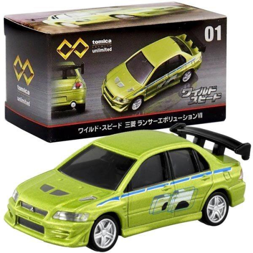 ★【TOMICA】 PREMIUM 無極限unlimited 01 玩命關頭 Mitsubishi Lancer Evo