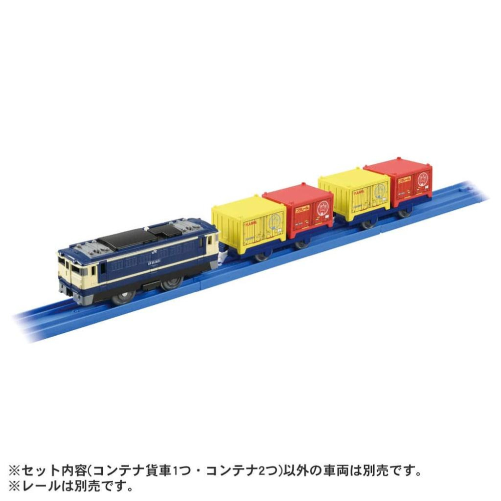 TAKARA TOMY PLARAIL 鐵道王國 KF-06 特製多美貨櫃列車 TP16440-細節圖3