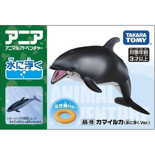 TOMY 多美動物園 ANIA 探索動物系列 AS-19 海豚（漂浮版）_AN61544