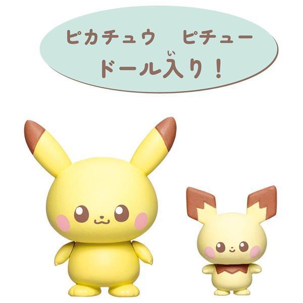 TOMY 正版 Pokemon 寶可夢 Pokepeace 客廳 (皮卡丘+皮丘) PC21321 - 卡咪多玩具屋 - iOPEN Mall