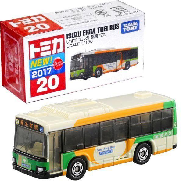 ★【TOMICA】多美小汽車 20 ISUZU ERGA TOEI BUS 都營巴士-細節圖2