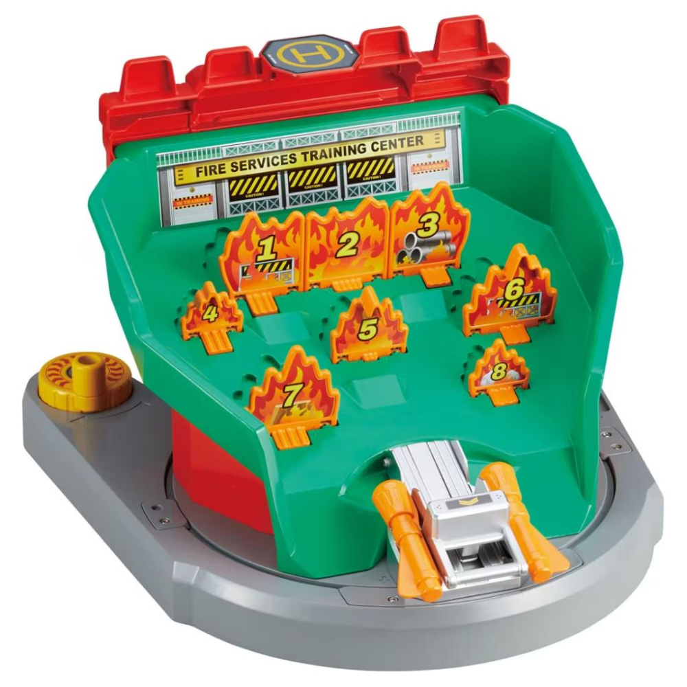 ★【TOMICA】多美小汽車 場景系列 消防訓練中心  (無附小汽車) TW94192-細節圖2