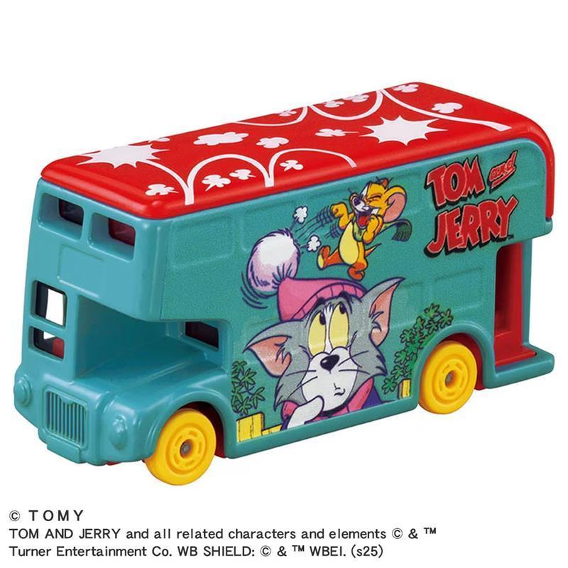 ★【 DREAM TOMICA】夢幻多美小汽車 SP 湯姆貓與傑利鼠 巴士 (藍) TM95916-細節圖2