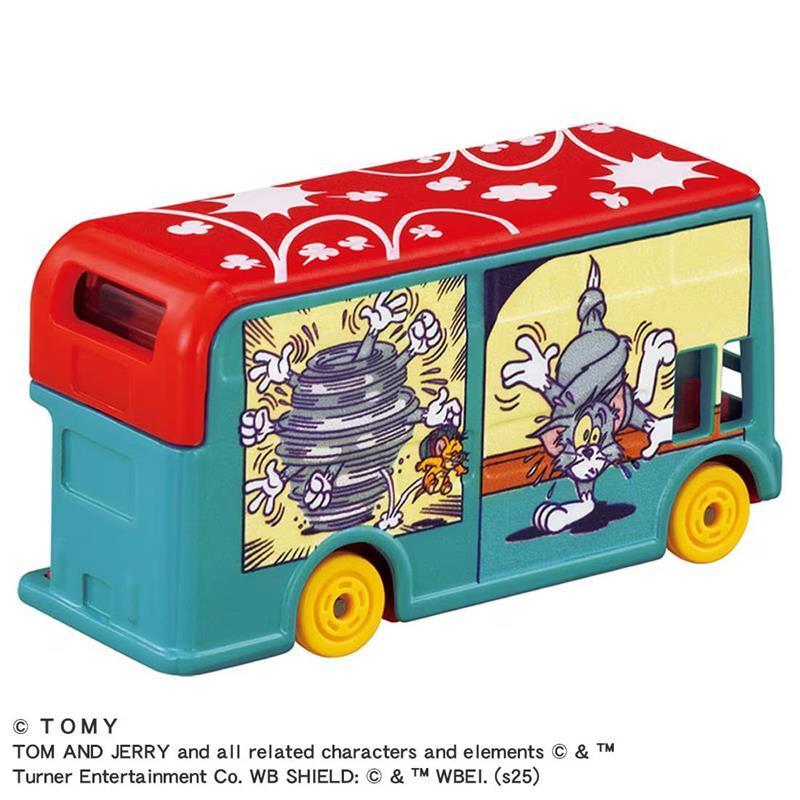 ★【 DREAM TOMICA】夢幻多美小汽車 SP 湯姆貓與傑利鼠 巴士 (藍) TM95916-細節圖3