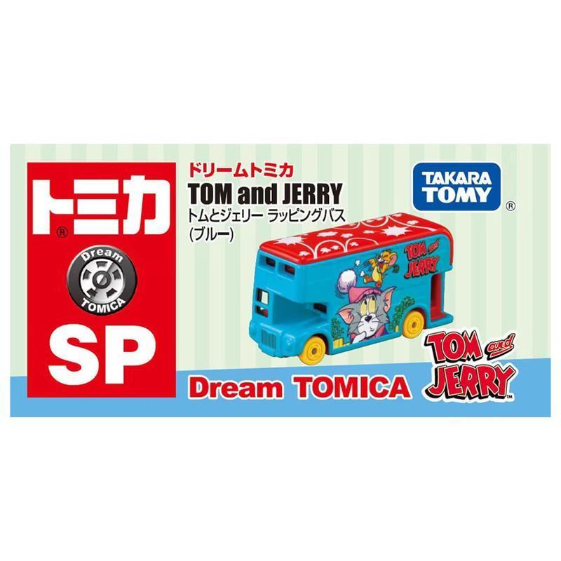 ★【 DREAM TOMICA】夢幻多美小汽車 SP 湯姆貓與傑利鼠 巴士 (藍) TM95916-細節圖4
