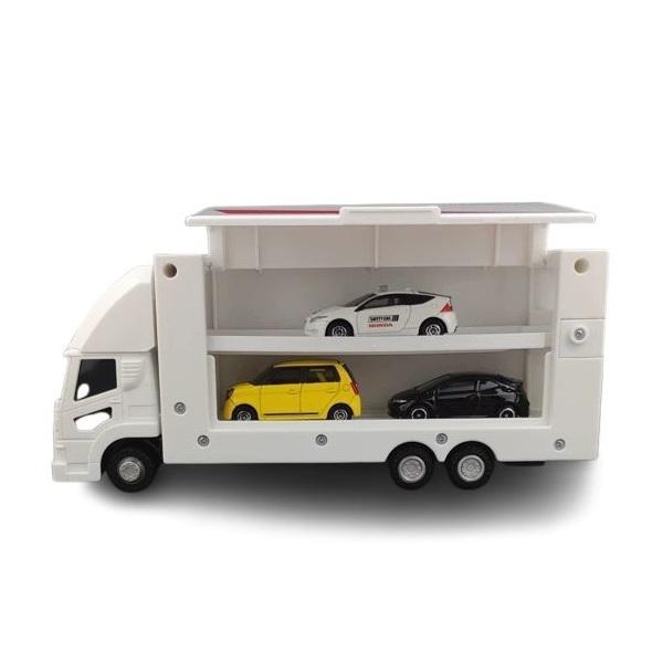 ★【TOMICA】多美小汽車 2025 套車組 HONDA 運輸車組(附三台小車) TM93996-細節圖3