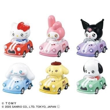 【確認版】 ★【TOMICA TUNES 】多美小汽車 SANRIO 三麗鷗小車盲盒 第1彈(全七款)  TM94811-細節圖2