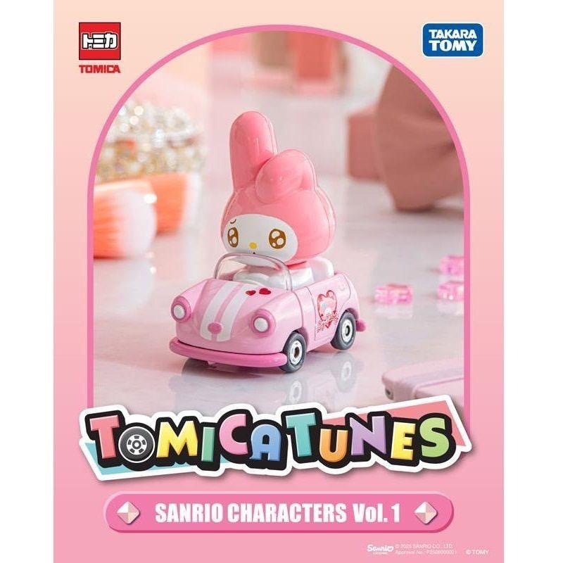 【確認版】 ★【TOMICA TUNES 】多美小汽車 SANRIO 三麗鷗小車盲盒 第1彈(全七款)  TM94811-細節圖5