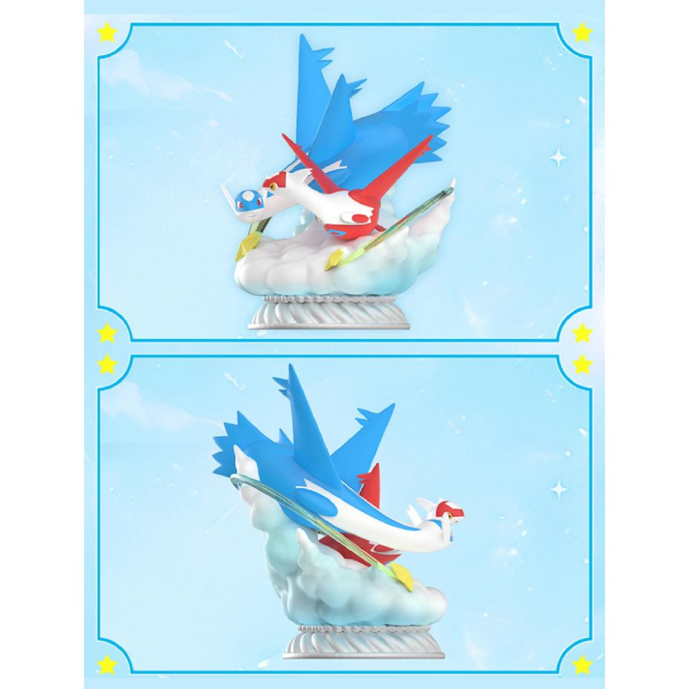 玩樂主義 Funism《Pokemon 精靈寶可夢》中尺寸系列 拉帝歐斯&拉帝亞斯 模型 FU31838-細節圖3