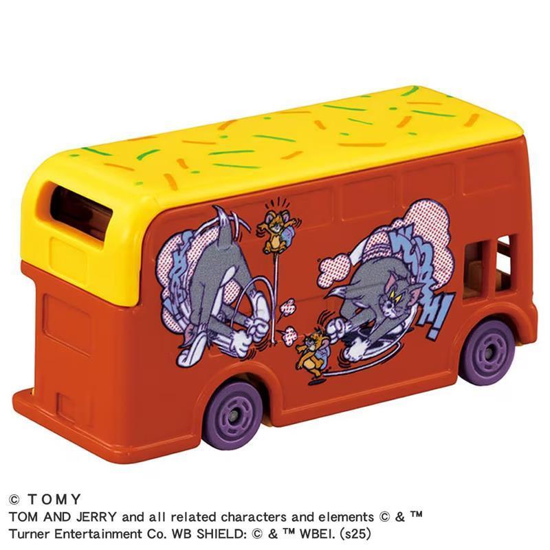 ★【 DREAM TOMICA】夢幻多美小汽車 SP 湯姆貓與傑利鼠 巴士 (橘) TM95915-細節圖3