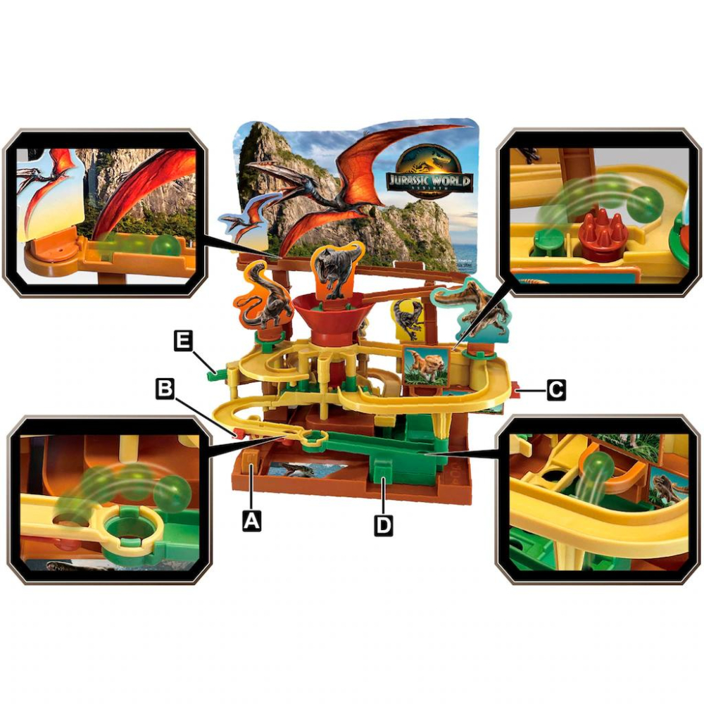 EPOCH  ADVENTURE Challenge Game 侏儸紀冒險機關 _EP07515-細節圖2