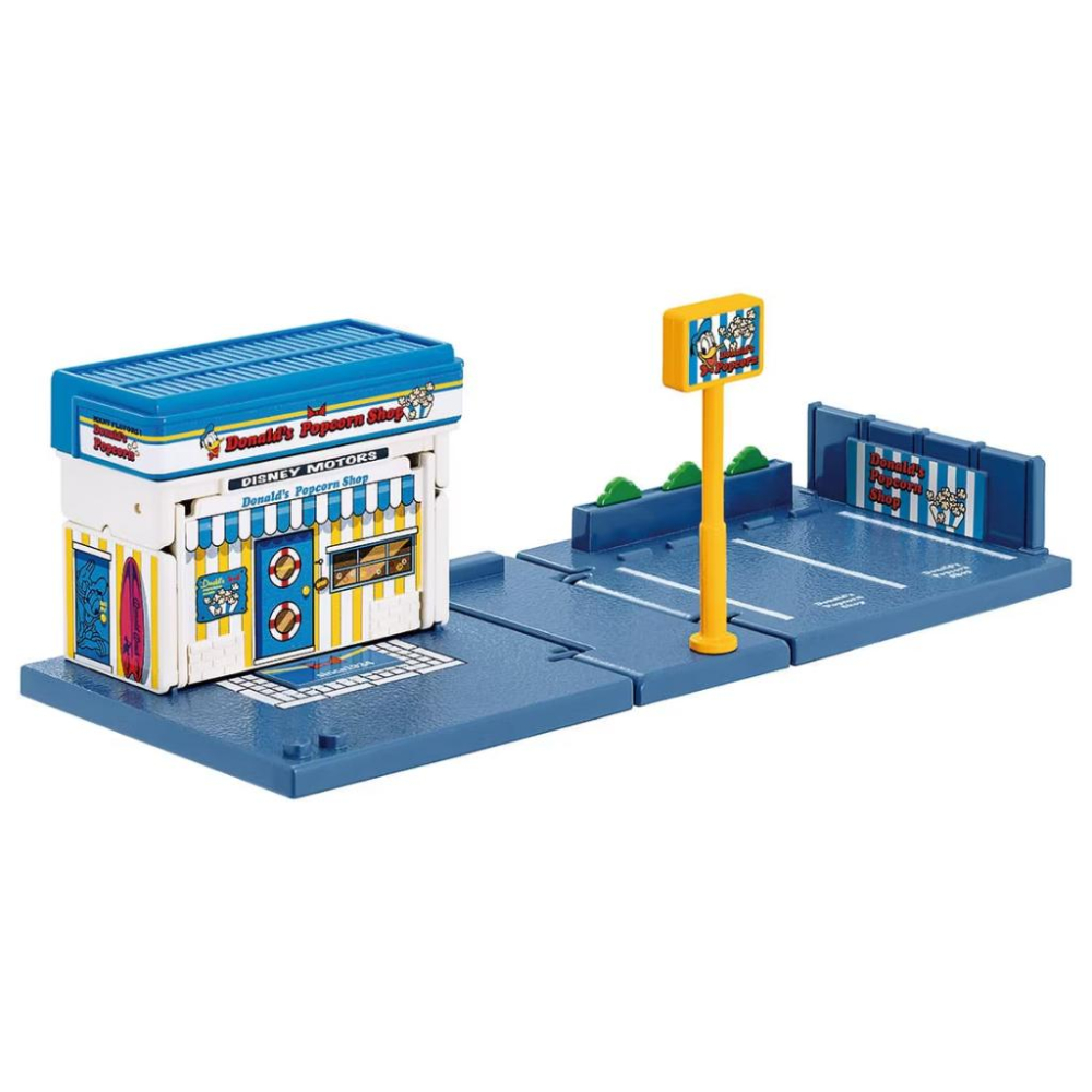 TOMICA  多美小汽車  新城鎮  迪士尼 唐老鴨爆米花店(附小車) DS94893-細節圖4