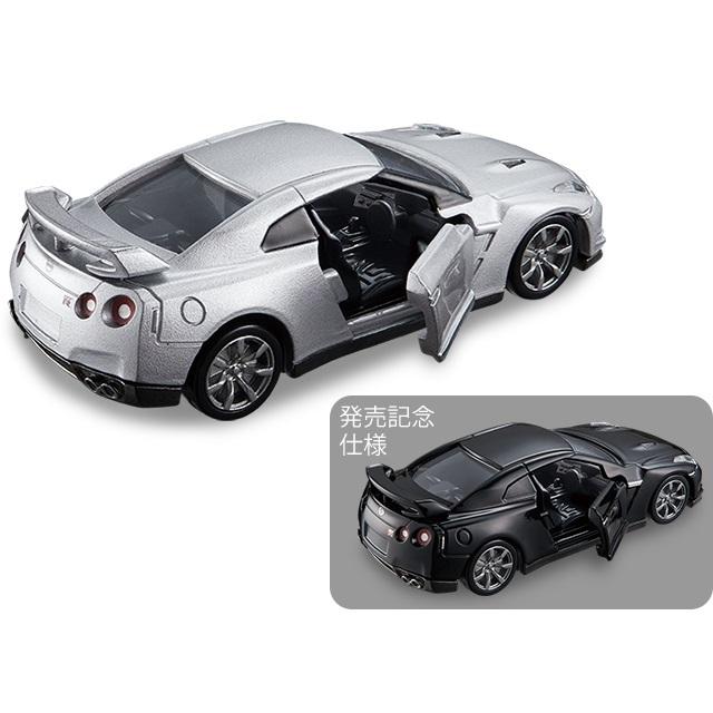 ★【TOMICA】多美小汽車 PREMIUM系列 17 NISSAN GTR 一般/初回 TM93391+TM93636-細節圖3