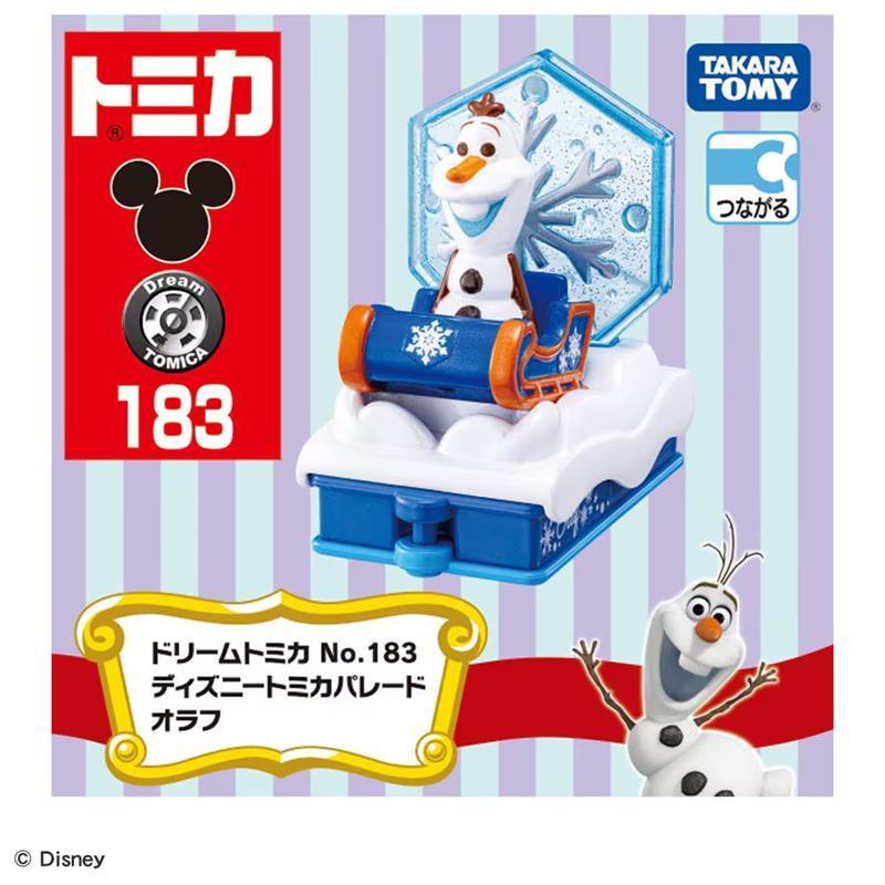 ★【 DREAM TOMICA】夢幻多美小汽車 183 迪士尼遊園列車系列 雪寶 DS93346-細節圖2