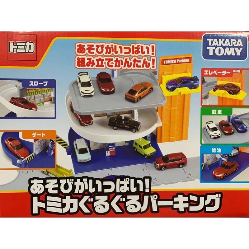 ★【TOMICA】多美小汽車 場景系列 ASIA LIMITED 旋轉停車塔(附小車)_TW91627-細節圖2