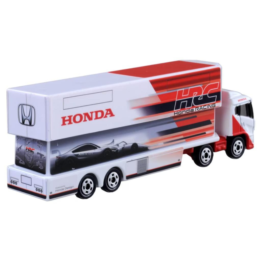 ★【TOMICA】多美小汽車 2024  NEW 149 本田 HONDA Racing 運輸車-細節圖5
