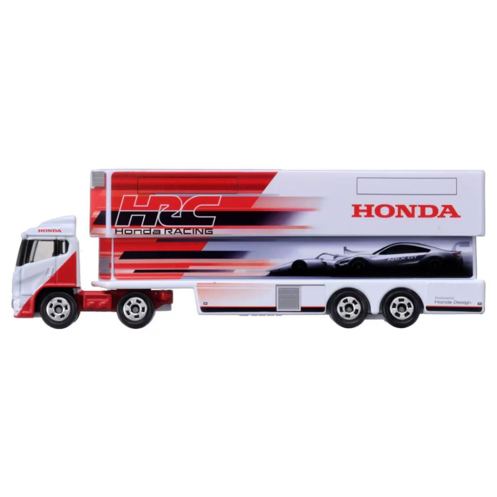 ★【TOMICA】多美小汽車 2024  NEW 149 本田 HONDA Racing 運輸車-細節圖6